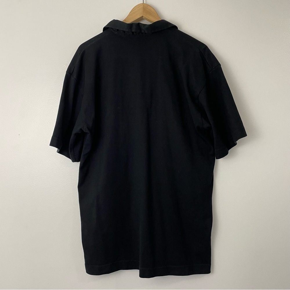 Adidas All Blacks Rugby Polo Shirt Black Size XL - Picture 7 of 9